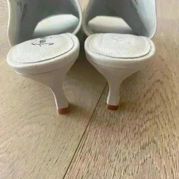 Free People Cara Mule White Size 37 - Picture 3 of 5